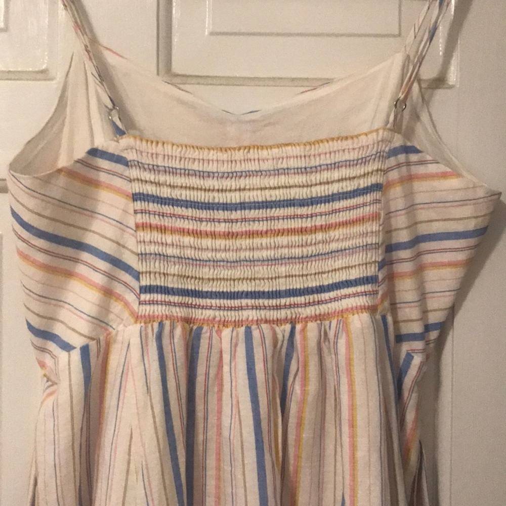 Gap multi stripe fit and flair dress size 8 - Picture 4 of 5